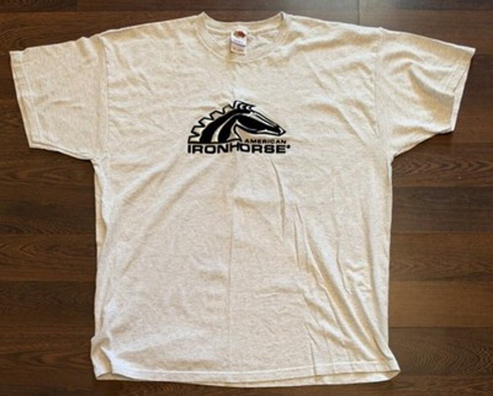 Vintage American IronHorse Motorcycle Promo T-Shirt 2XL